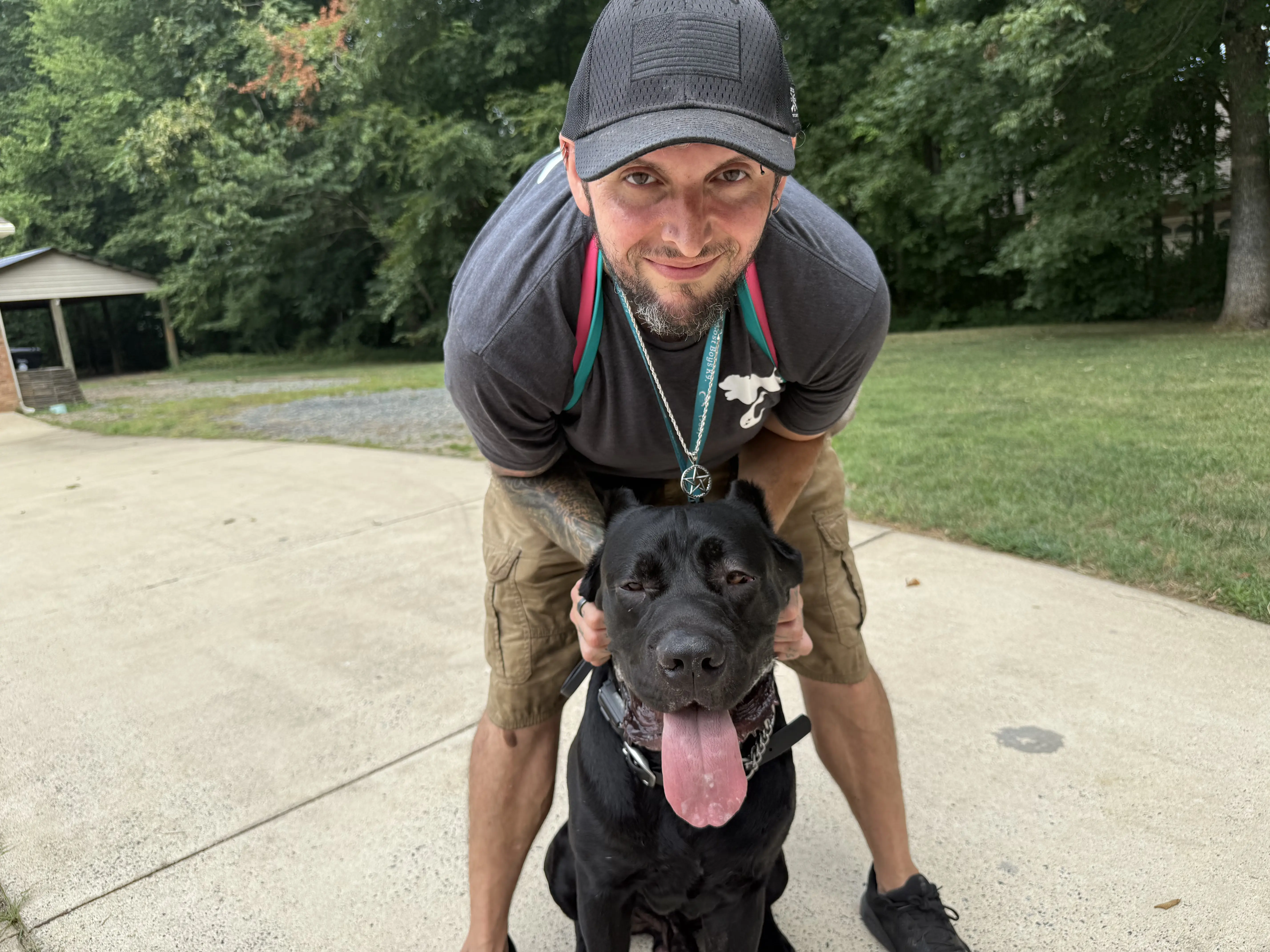 Smoke after training